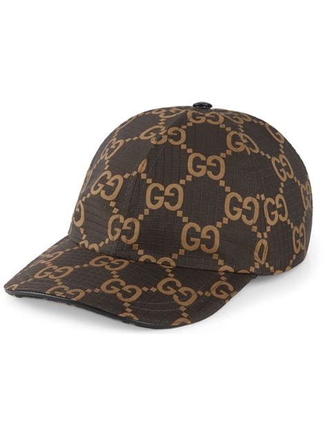 gucci print cap